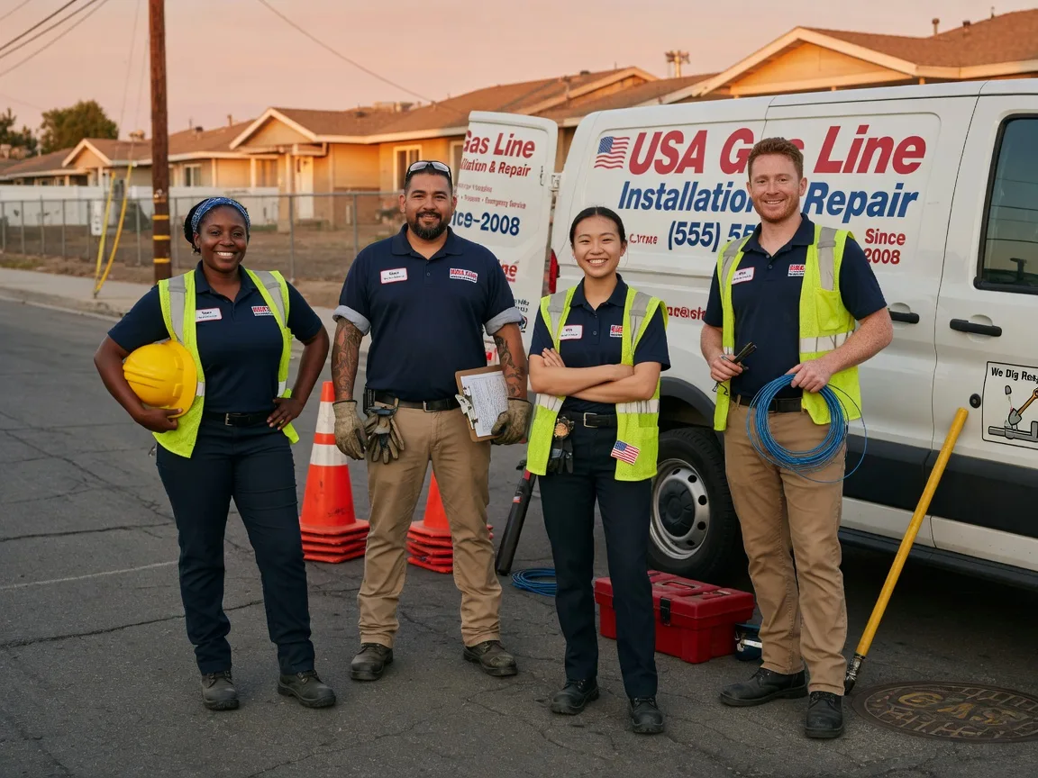 Gas Line Installation company in Howard, OH